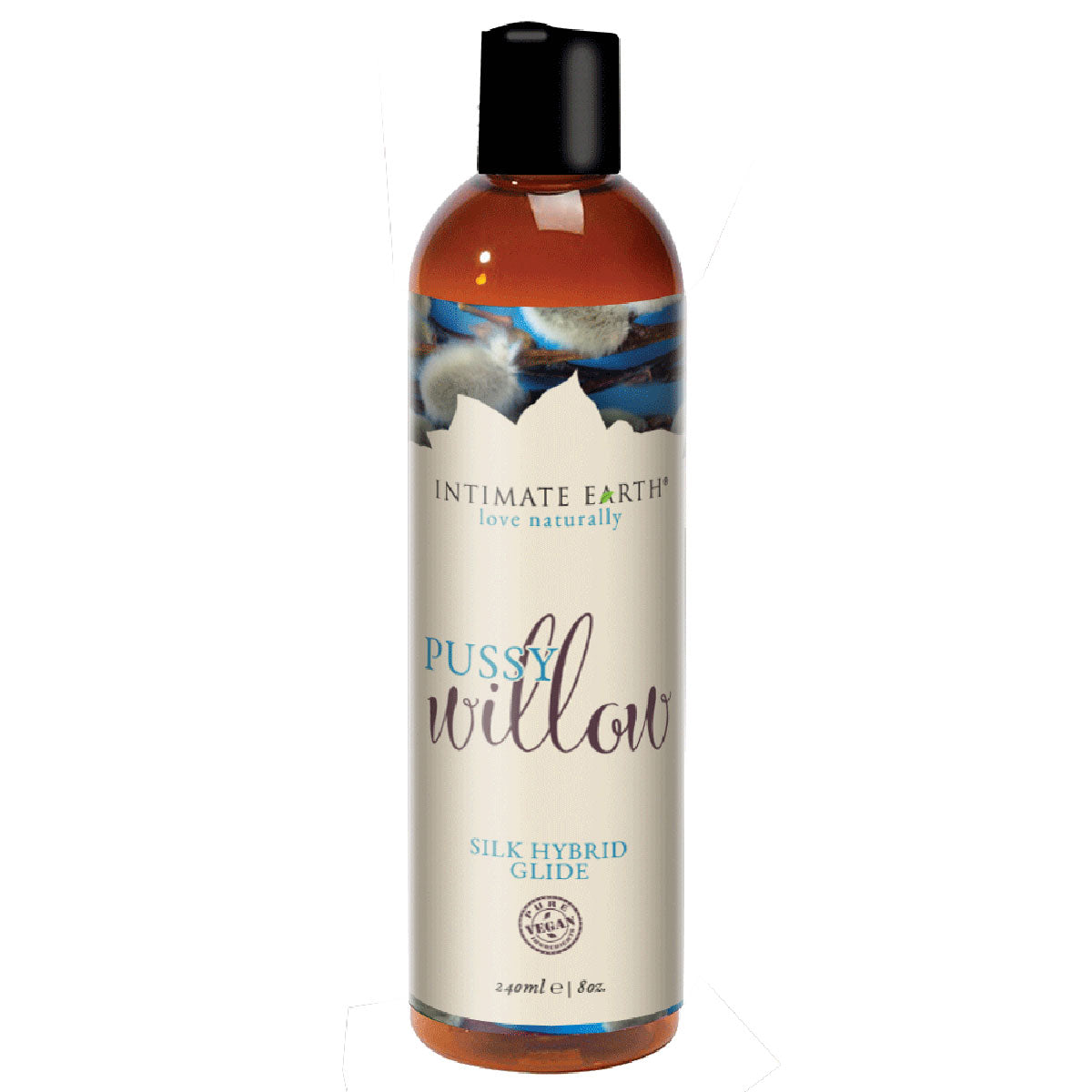Intimate Earth Pussy Willow Silk Hybrid Glide 8oz Intimates Adult Boutique