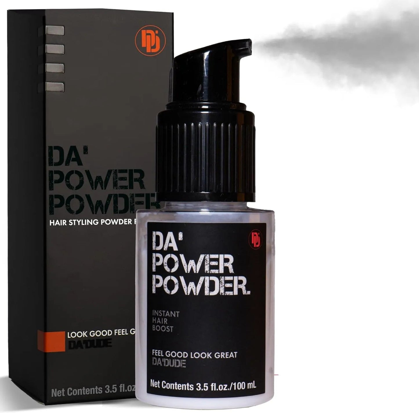 Effortless Styling with Da Dude Da Power Powder for Men | Matte Finish, Volume & Flexible Hold | Pump-Action Spray | Hair Texture Powder