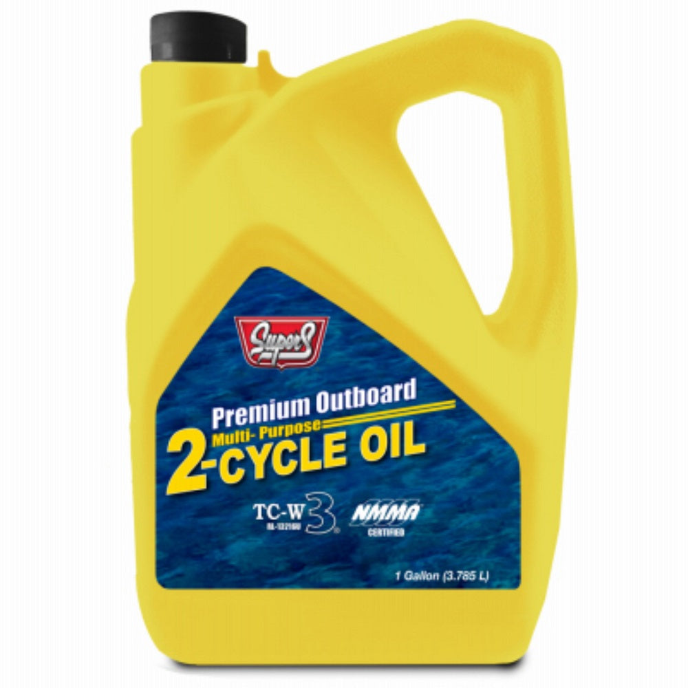 Super S SUS177-3 2-Cycle Outboard Oil, 1 Gallon