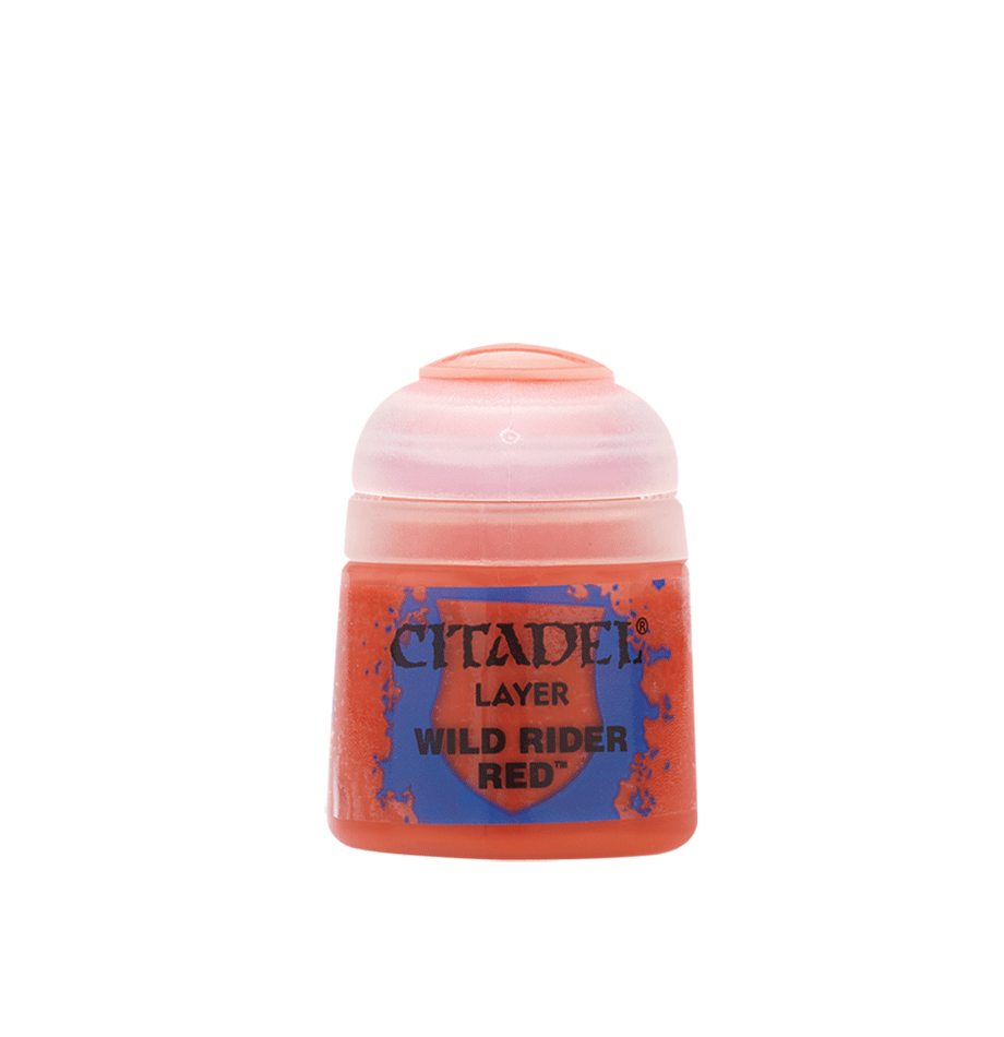 Wild Rider Red Layer Paint