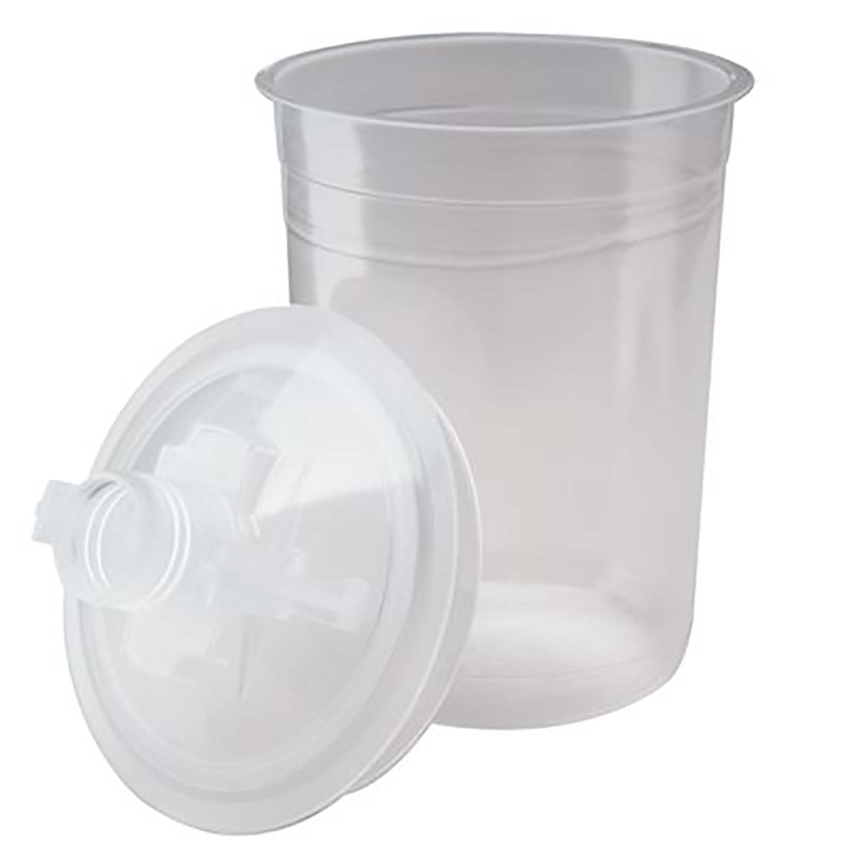 3M 60455050884 PPS Mini Lid & Liner Kit - 6oz - 50 lids & liners per kit - 1 kit per case - 200 micron filter