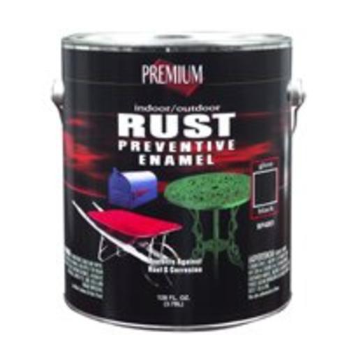 Premium RP4001 Rust Preventive Enamel, 1 Gal, Black
