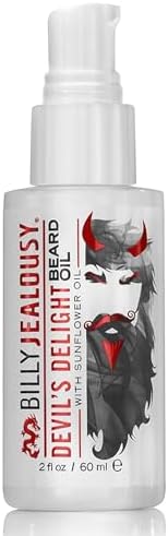 Billy Jealousy Beard Oil for Men, Weightless, Low Shine, and Hydrating Beard Moisturizer for Softer Hair, Helps Prevent Itching and Flakes