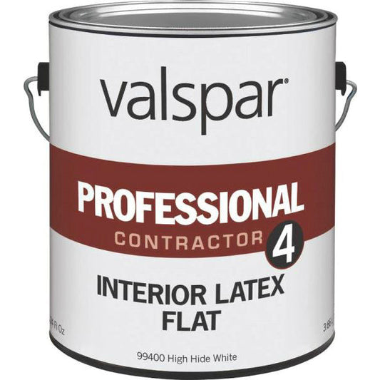 Valspar 99400 Professional Contractor 4 Interior Latex Paint, White
