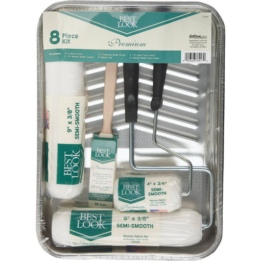 Best Look Premium Roller & Tray Set (8-Piece)