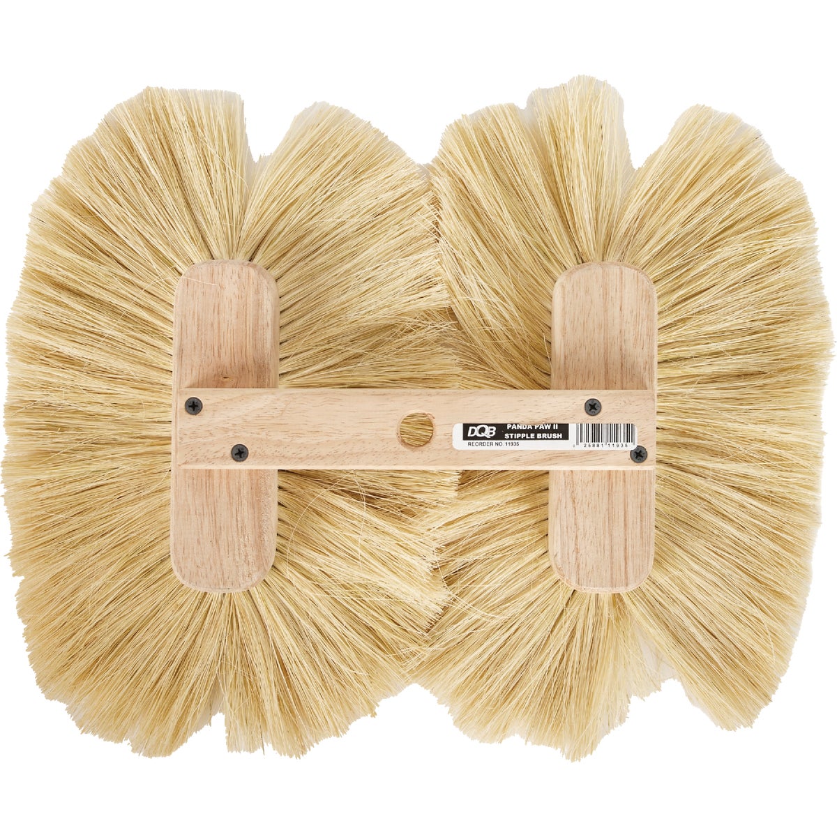 DQB Panda Paw 60 In. x 1-1/8 In. Stippling Double Texture Paint Brush