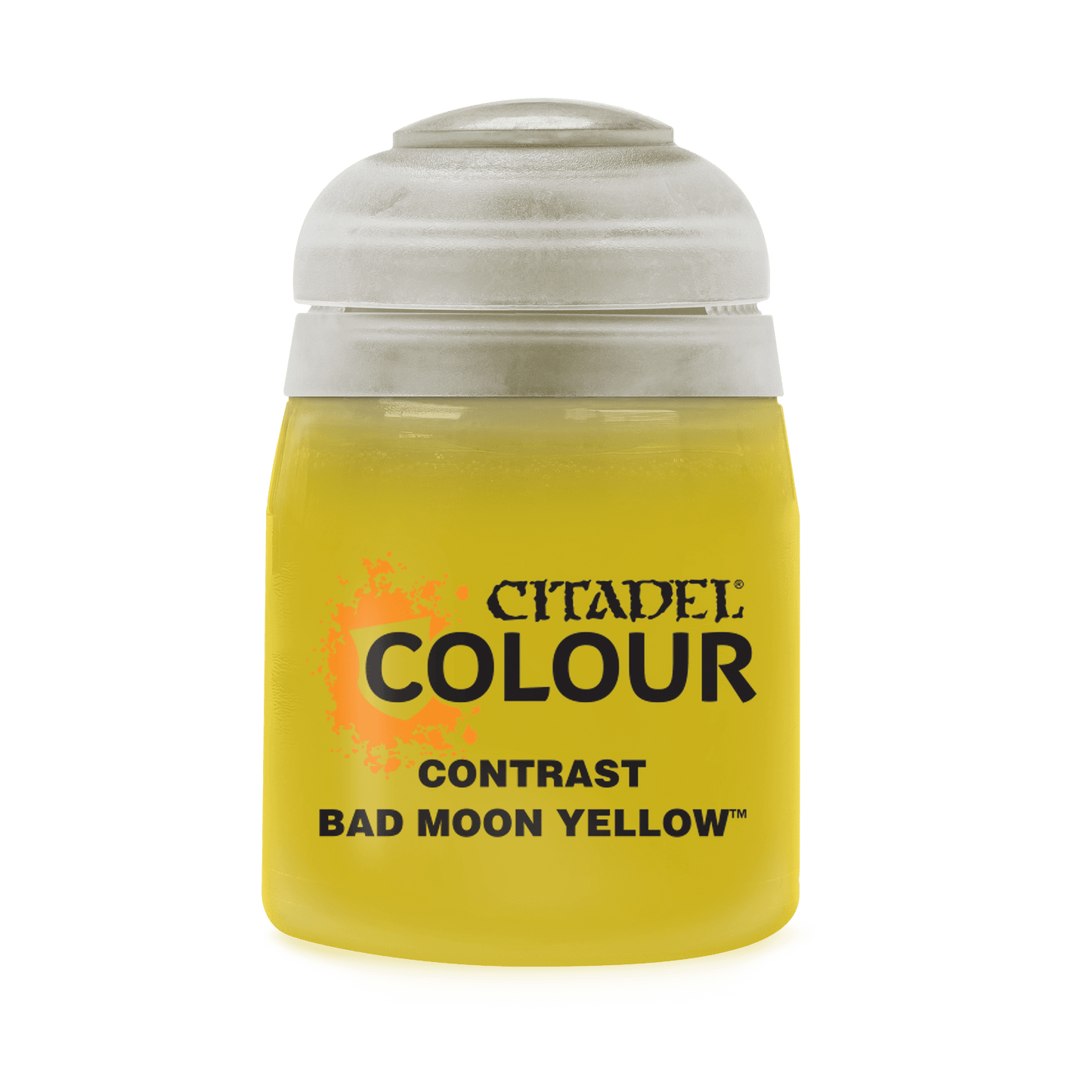 Bad Moon Yellow Contrast Paint