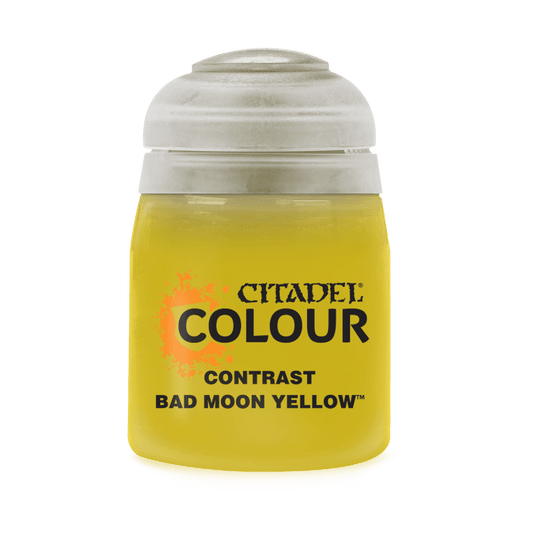 Bad Moon Yellow Contrast Paint