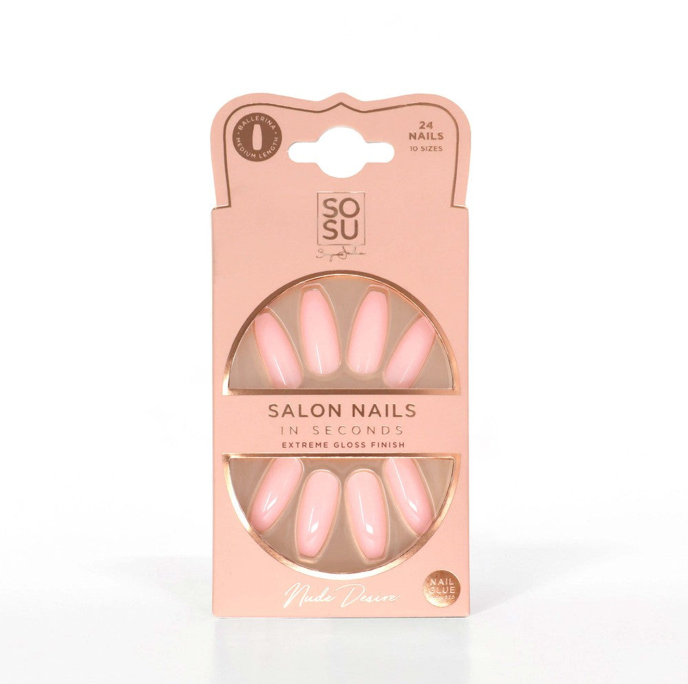 Nude Desire Faux Nails