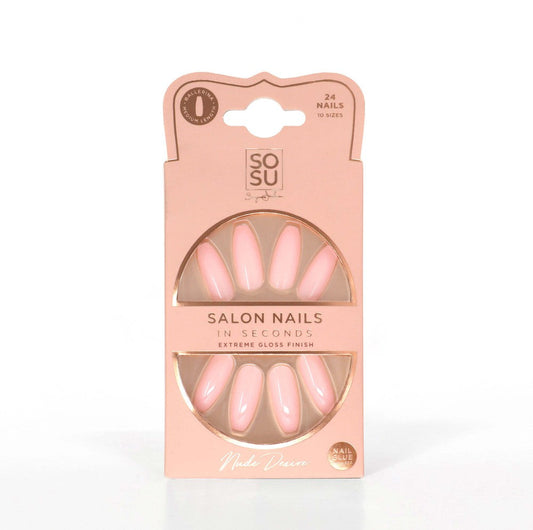 Nude Desire Faux Nails