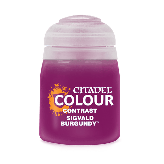 Sigvald Burgundy Contrast Paint