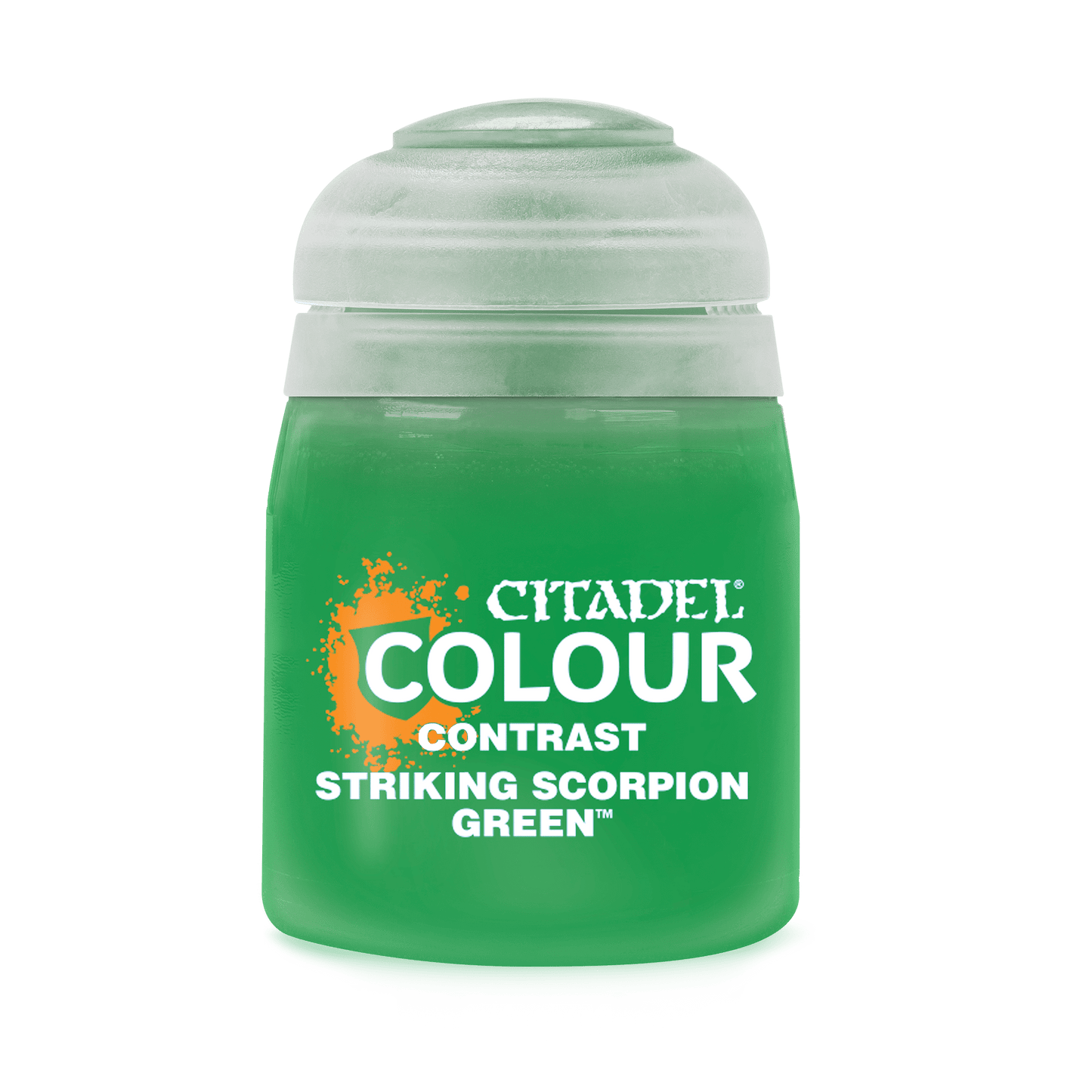 Striking Scorpion Green Contrast Paint