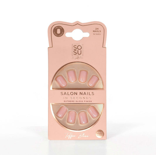 Toffee Bliss Faux Nails