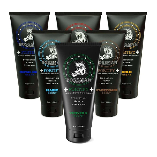 Bossman Fortify Intense Beard Conditioner (6oz) - Scent Options