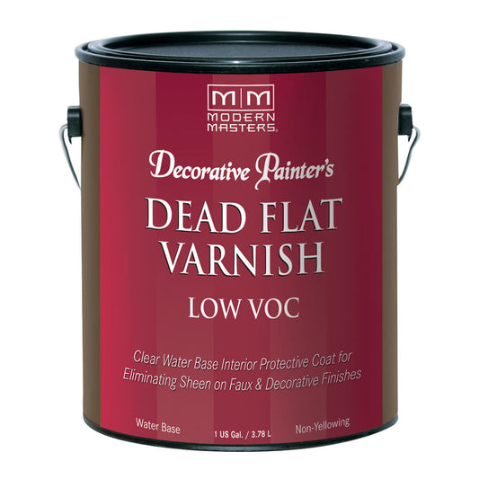 Modern Masters Low VOC Dead Flat Varnish DP400 Gallon